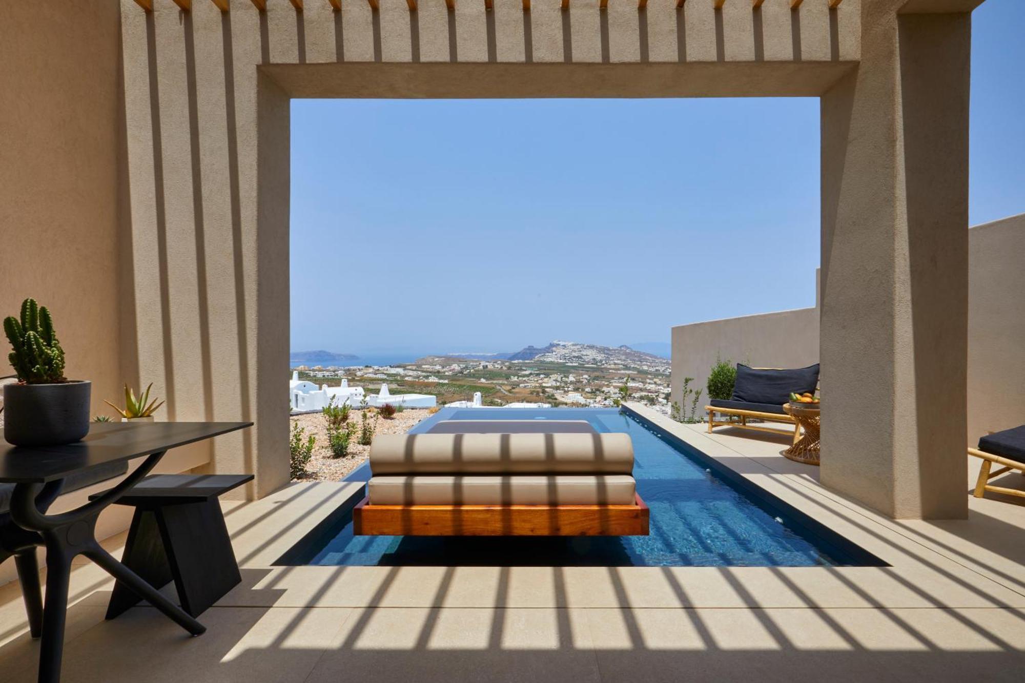 North Santorini - A Luxury Spa Hotel Pýrgos Dış mekan fotoğraf